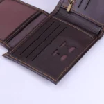 کیف پول جیبی مردانه چرم فراگامو کد 450 - Image 5