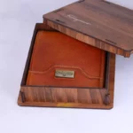 کیف پول جیبی مردانه چرم فراگامو کد 450 - Image 4