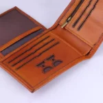 کیف پول جیبی مردانه چرم فراگامو کد 450 - Image 2