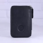 کیف جاکارتی زیپ دار چرم لویی ویتون کد 204 مشکی