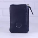 کیف جاکارتی زیپ دار چرم لویی ویتون کد 204 سرمه ای