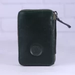 کیف جاکارتی زیپ دار چرم لویی ویتون کد 204 سبز