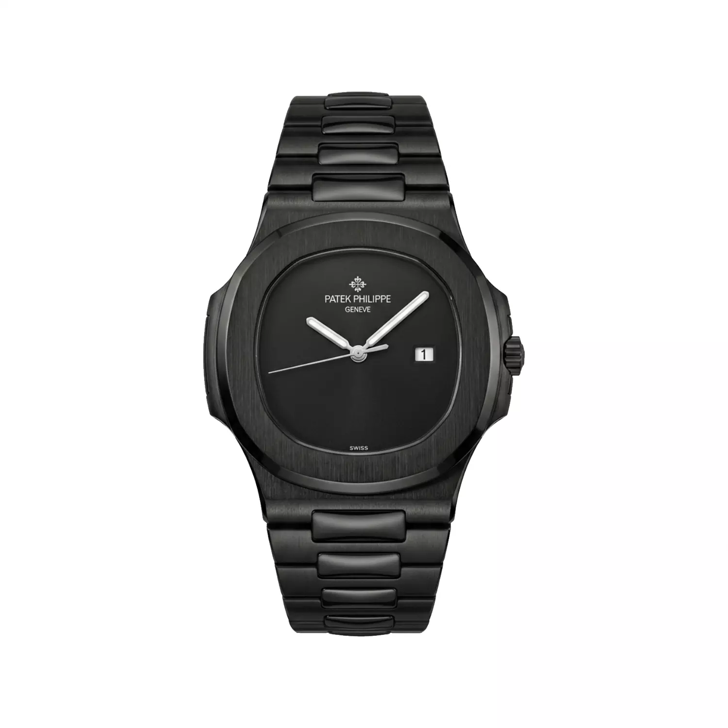 ساعت مچی پتک فیلیپ مردانه فلزی تمام مشکی M 8058/30