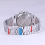 ساعت مچی پتک فیلیپ مردانه فلزی نقره ای صفحه قرمز M 8058/34