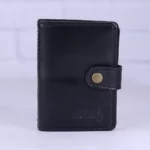 کیف جاکارتی چرم پولو کد 233 مشکی