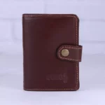 کیف جاکارتی چرم پولو کد 233 قهوه ای