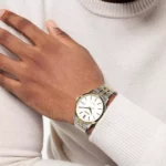 ساعت مچی مردانه سیکو فلزی نقره ای طلایی اتوماتیک srph92k1