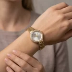 ساعت مچی تیسوت زنانه فلزی طلایی صفحه سفید L 31612/1