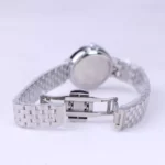 ساعت مچی تیسوت زنانه فلزی نقره ای صفحه مشکی L 31612/2