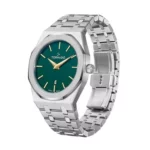 ساعت مچی مردانه تورنادو فلزی نقره ای صفحه سبز T9009-SBSHG