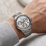 ساعت مچی واینر مردانه فلزی نقره ای کرنوگراف WA.16200-E