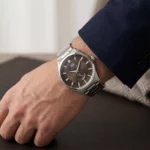 ساعت مچی واینر مردانه فلزی صفحه قهوه ای WA.17000
