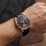 ساعت مچی اتوماتیک واینر مردانه بند چرم مشکی WA.25400-A