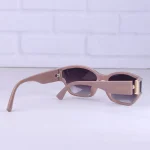 عینک آفتابی گوچی زنانه فریم پروانه ای کرم 5296/3 - تصویر 2