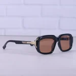 عینک آفتابی موسکات مشکی عدسی قهوه ای M 8509/3 - تصویر 3