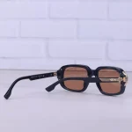 عینک آفتابی موسکات مشکی عدسی قهوه ای M 8509/3 - تصویر 4