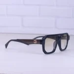 عینک آفتابی گوچی فریم مشکی عدسی زرد 2486/3 - تصویر 4