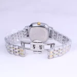 ساعت مچی سیکو زنانه فلزی قاب مربع صفحه مشکی L 2523/3