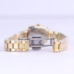 ساعت مچی سیکو زنانه فلزی طلایی قاب مستطیل L 2524/1