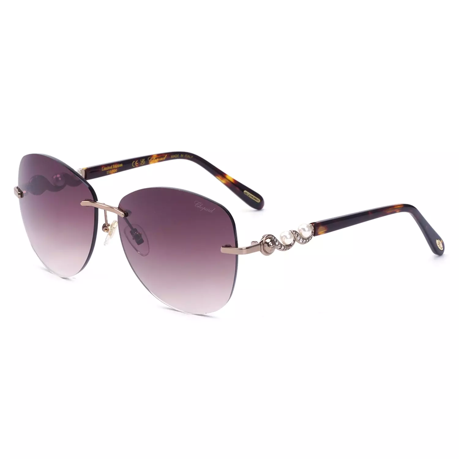 Chopard-Sunglasses-Code-SCH8771.webp عینک آفتابی شوپارد اورجینال فریم مستطیل SCH877 - تصویر 1
