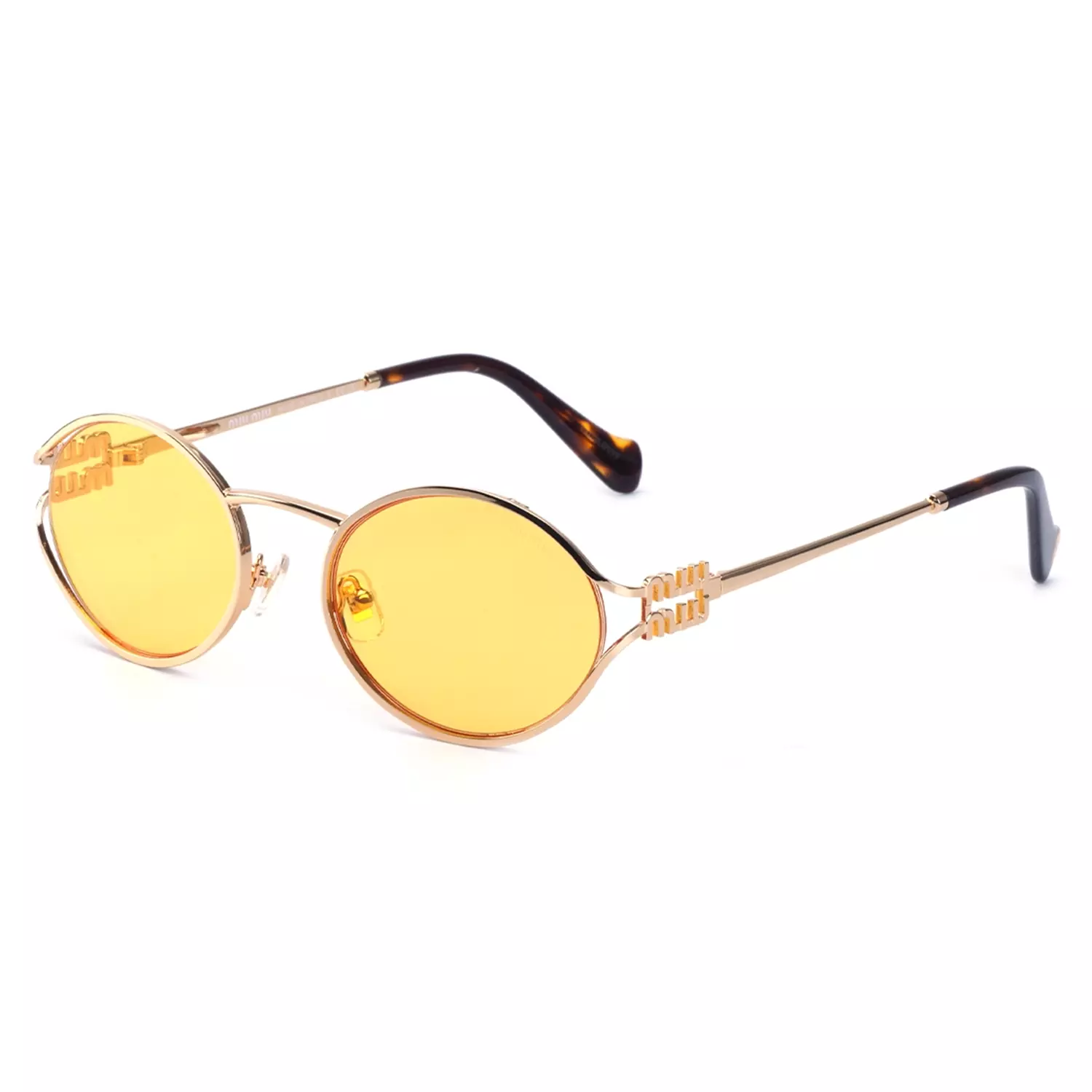 Miu-Miu-Sunglasses-Code-MIU521.webp عینک آفتابی میو میو فلزی اورجینال کد MIU52 - تصویر 1