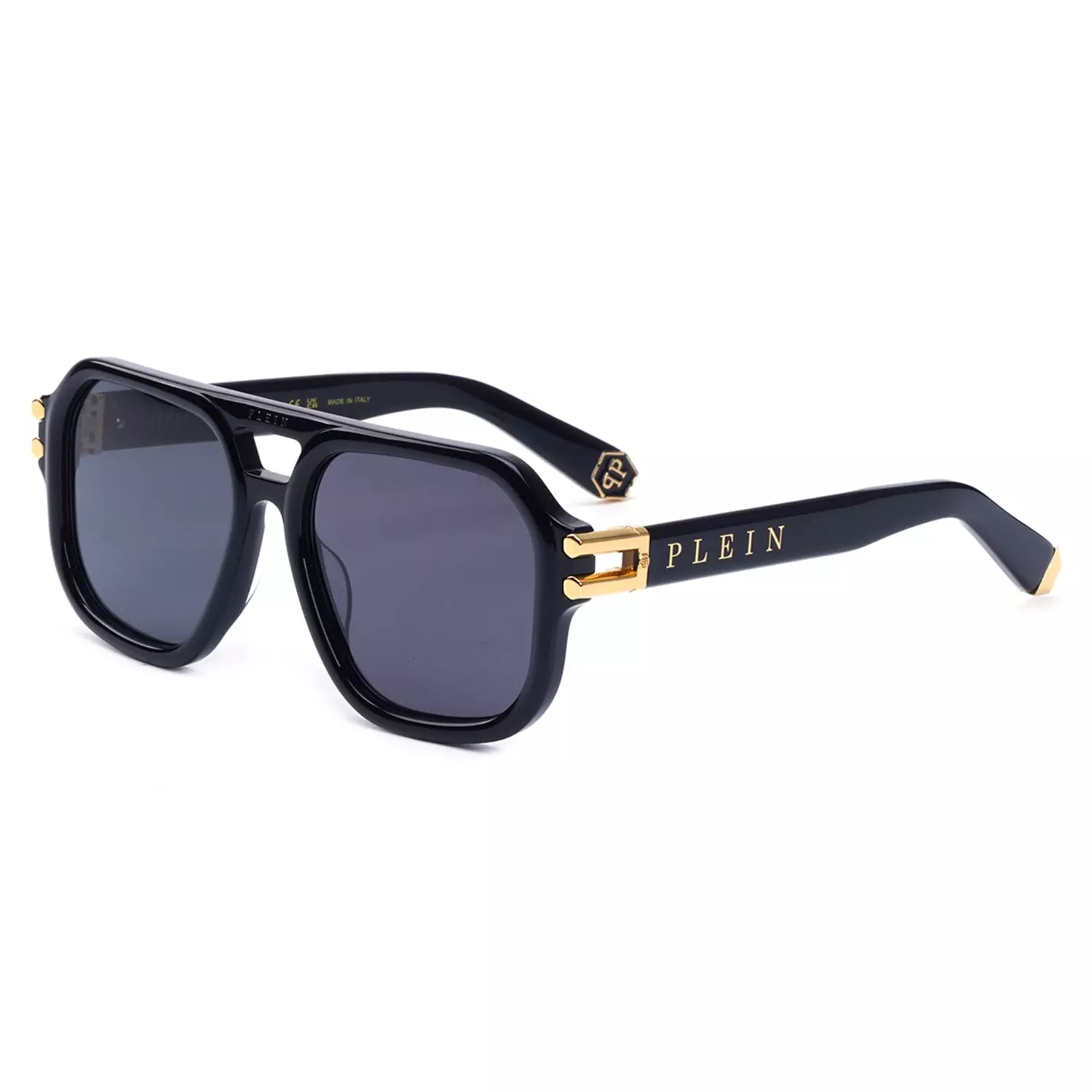 Philipp-Plein-Sunglasses-Code-PP1481.webp عینک آفتابی فیلیپ پلین فریم مربع اورجینال کد PP148 - تصویر 1