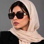 عینک آفتابی زنانه جیونچی فریم مربع اورجینال کد GV400V - تصویر 3