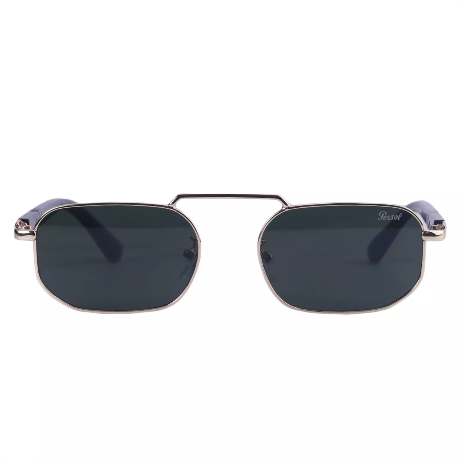 Persol-Sunglasses-Code-3081.31.webp عینک آفتابی پرسول فریم فلزی طلایی عدسی سبز MT 3081/3 - تصویر 1
