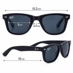 عینک آفتابی ری بن فریم ویفرر اورجینال کد RB2140-50 - تصویر 4